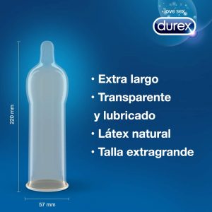 Preservativos de XL - Preservativos Durex XL 2