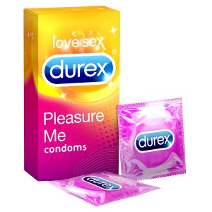 Preservativos para parejas - Preservativos con estrías, puntos, texturas y estríados - Durex Dame placer condones estriados