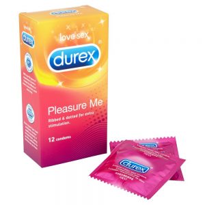 Preservativos para parejas - Preservativos con estrías, puntos, texturas y estríados - Durex Dame placer
