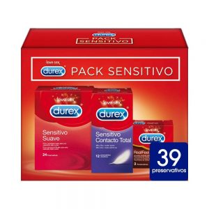 Juguetes sexuales para parejas - Packs de preservativos - Preservativos Pack sensitivo de Durex