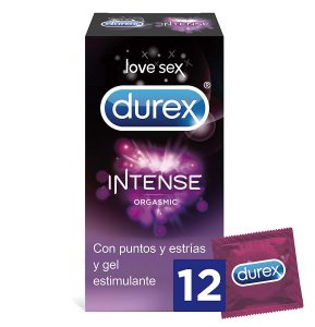 Preservativos para parejas - Preservativos con estrías, puntos, texturas y estríados - Preservativos con estrias para parejas Intense Orgasmic