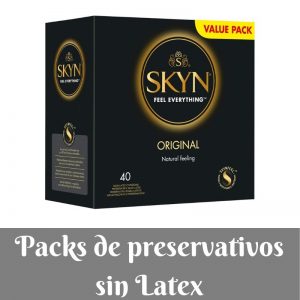 Preservativos sin látex - Los mejores paquetes de preservativos sin latex de Amazon. Condones sin latex
