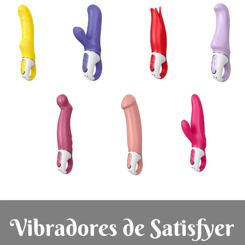 Consoladores de Satisfyer - Los mejores vibradores para el punto G dobles de Satisfyer de Amazon
