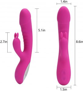 Juguetes sexuales para mujeres - vibradores de conejito - vibrador Fidech por tamaño