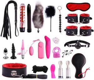 Set de productos para BDSM - Productos sexuales para parejas - Kit de BDSM Kindly person 3