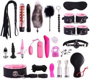 Set de productos para BDSM - Productos sexuales para parejas - Kit de BDSM Kindly person 2