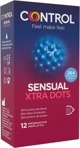 Preservativos Control Dots and Lines 12